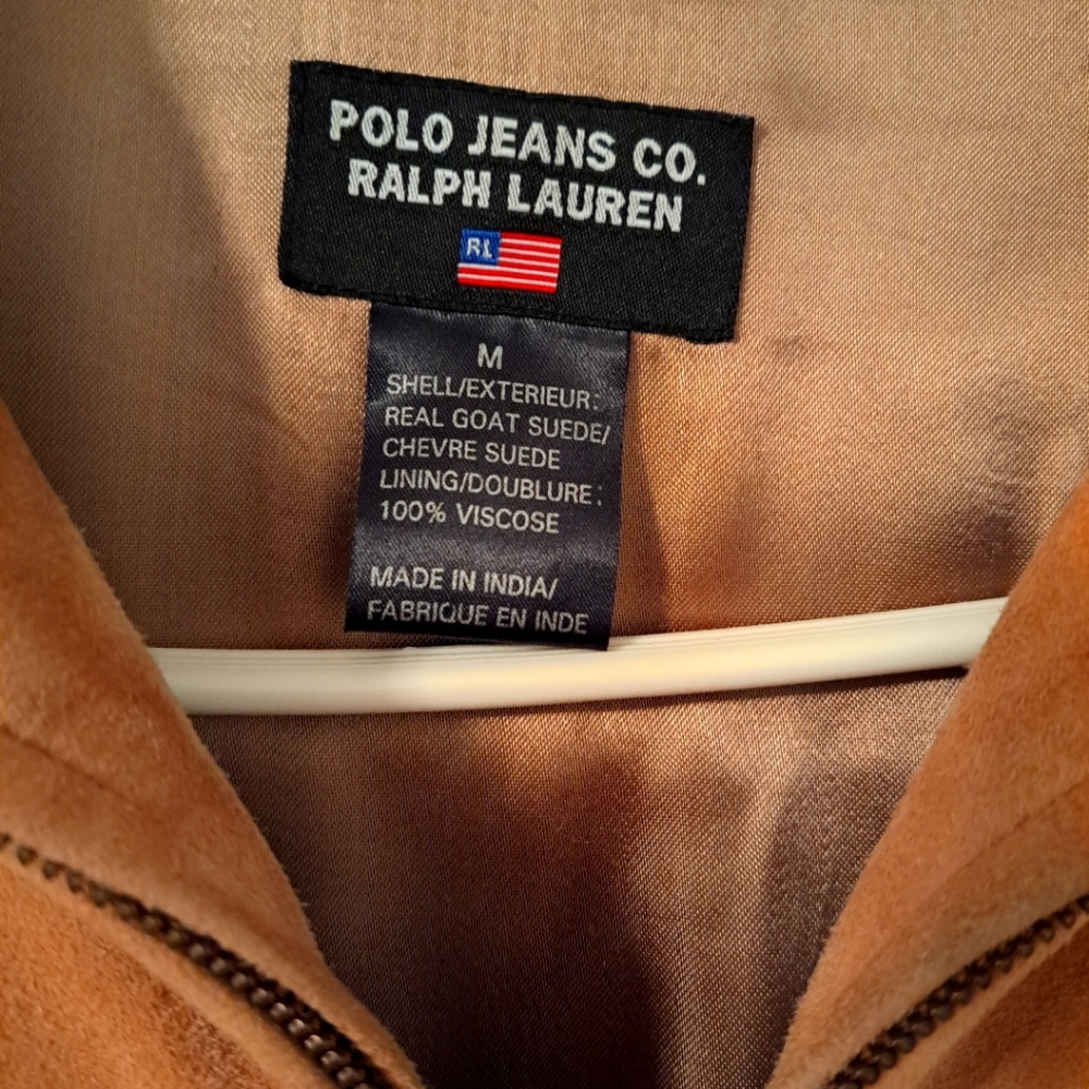 Ralph Lauren Polo suede fringe jacket. Purchased in Italy for 700.00.